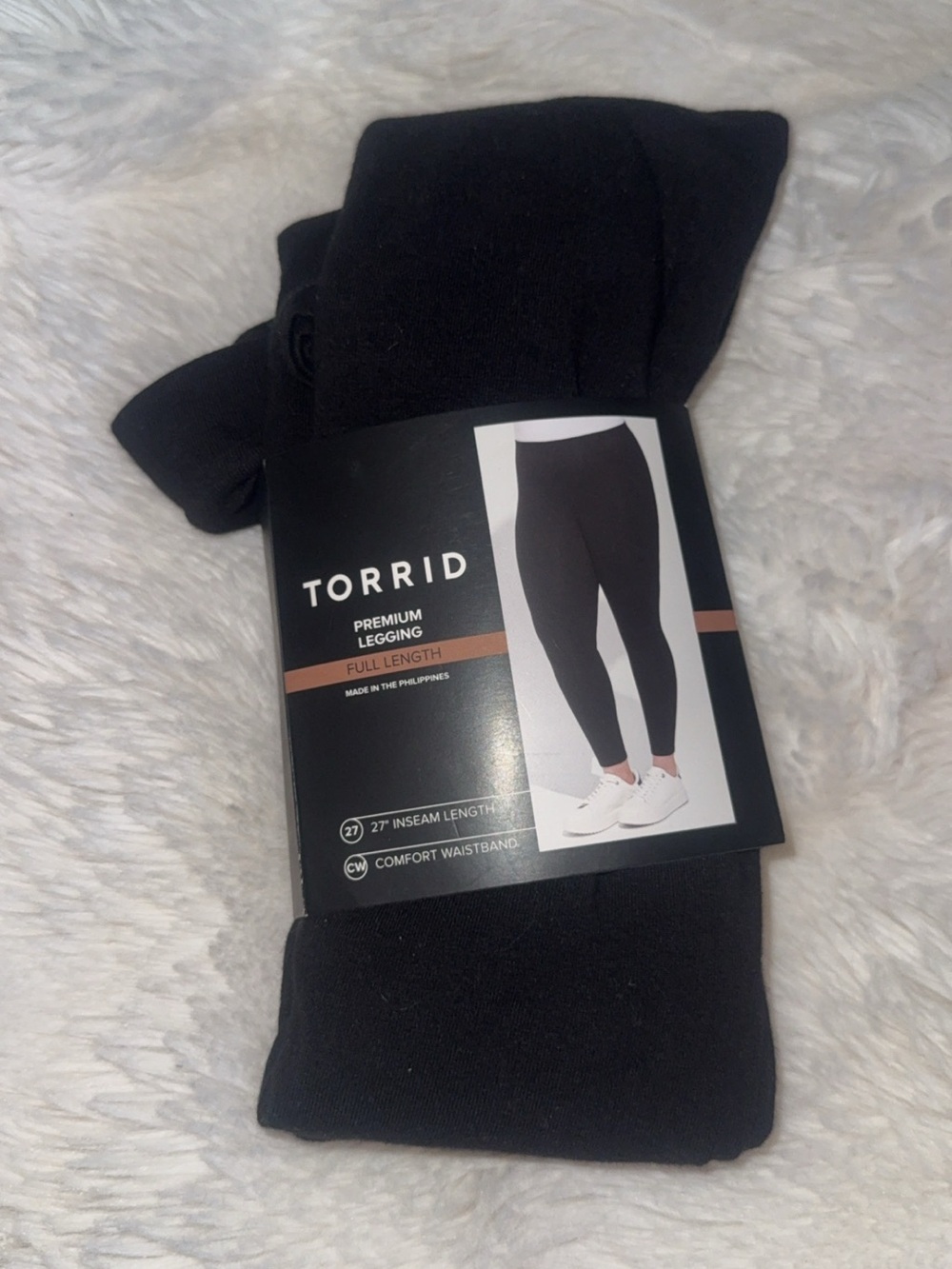 NWT Torrid Premium Full-Length Leggings — Black